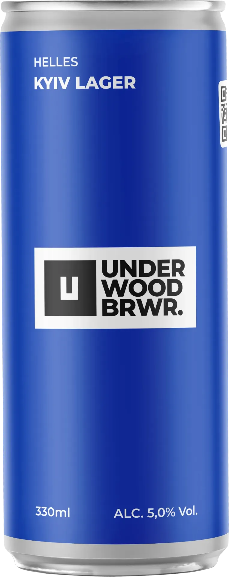 [100000920] Пиво Underwood Kyiv Lager Helles, ABV 5.1%, 0.33л