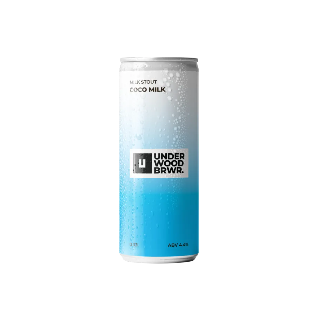 [100000905] Пиво Underwood Coco Milk Stout, ABV 4.4%, 0.33 л