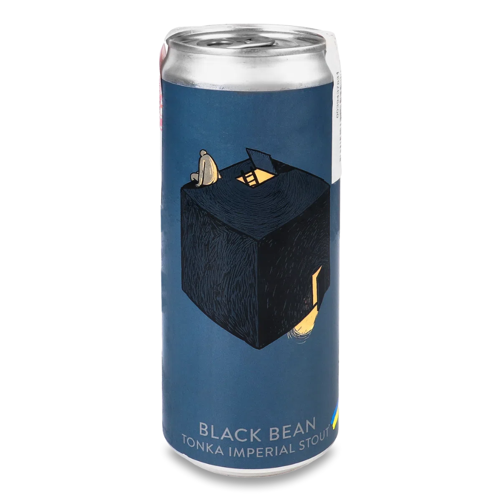 Пиво Varvar Black Bean Imperial Stout, ABV 11%, 0.33л