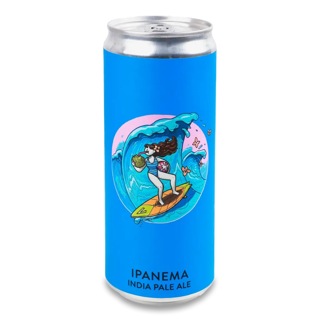 Пиво Varvar Ipanema IPA, ABV 5.3%, 0.33л
