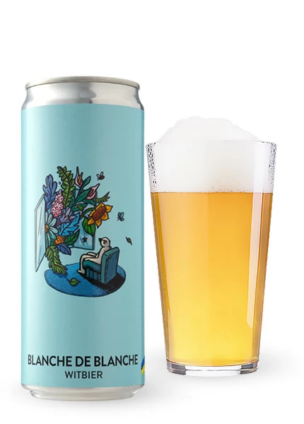 Пиво Varvar Blanche De Blanche Wheat, ABV 4.8%, 0.33 л