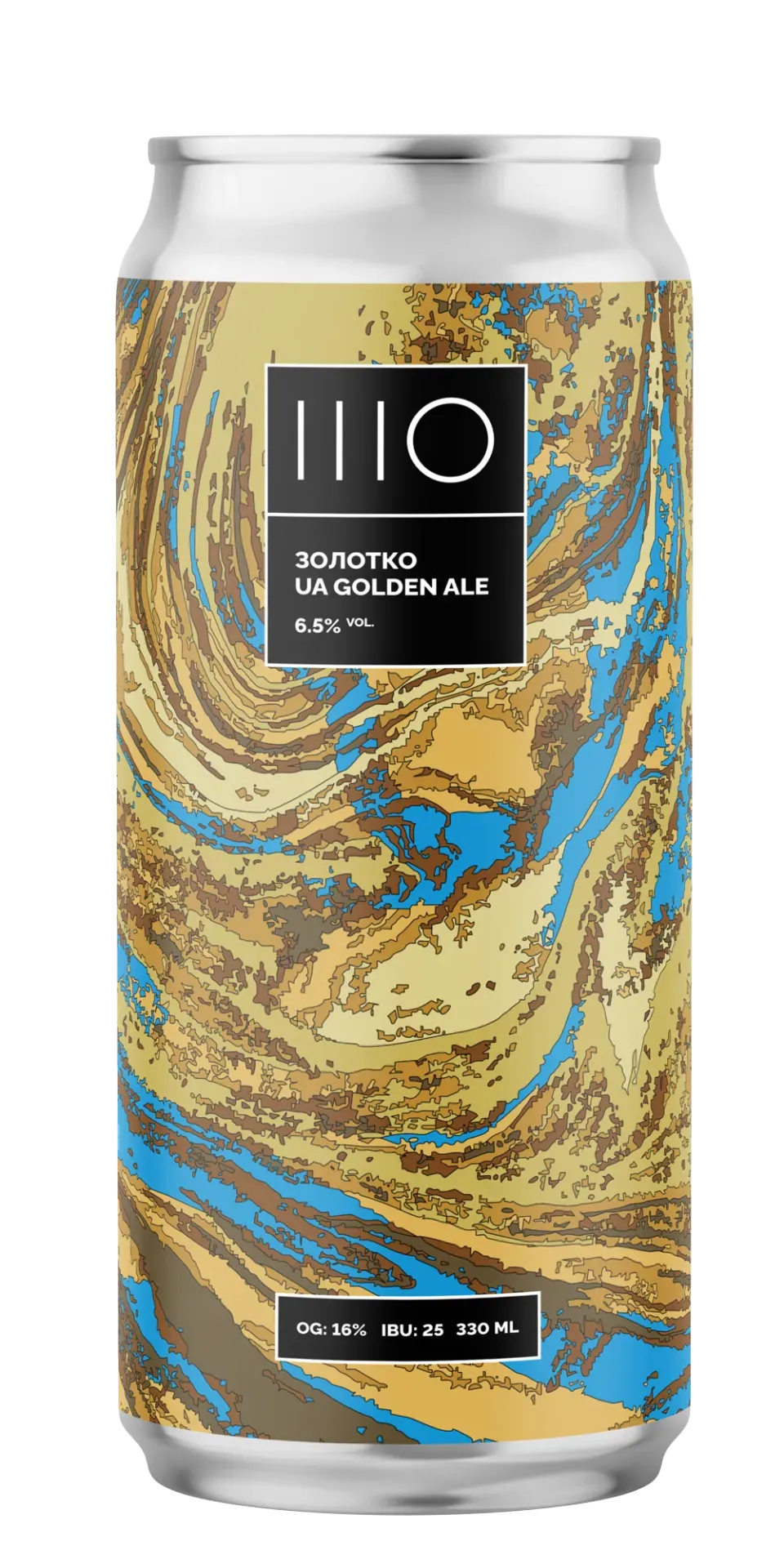 Пиво ШО Золотко Golden Ale, ABV 7.5%, 0.33 л