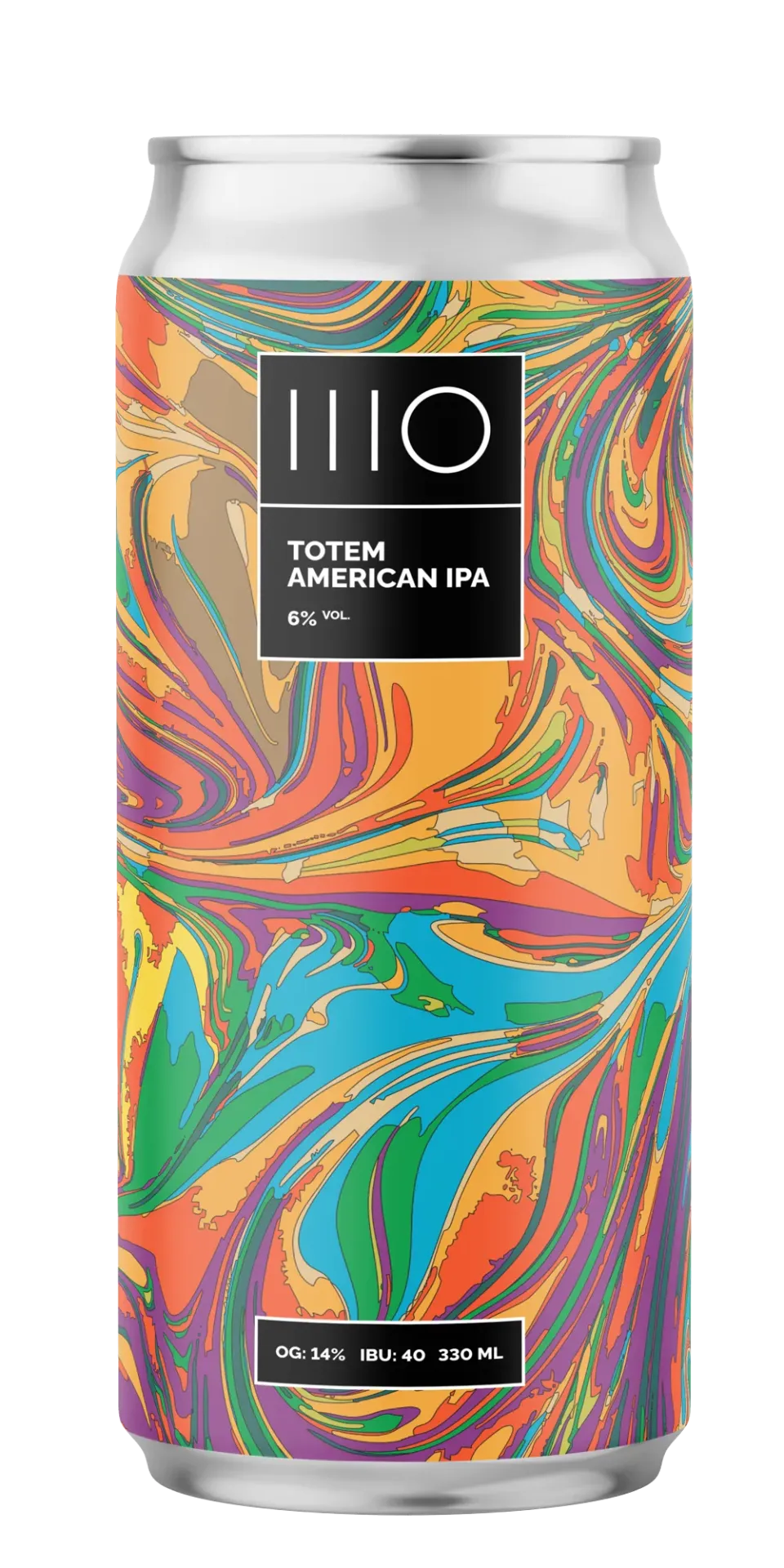 Пиво ШО Totem IPA, ABV 5%, 0.33 л
