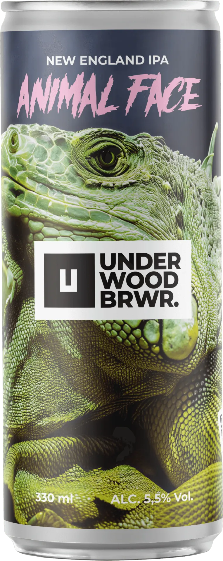 [100003335] Пиво Underwood Animal Face NEPA, ABV 5.5%, 0.33л