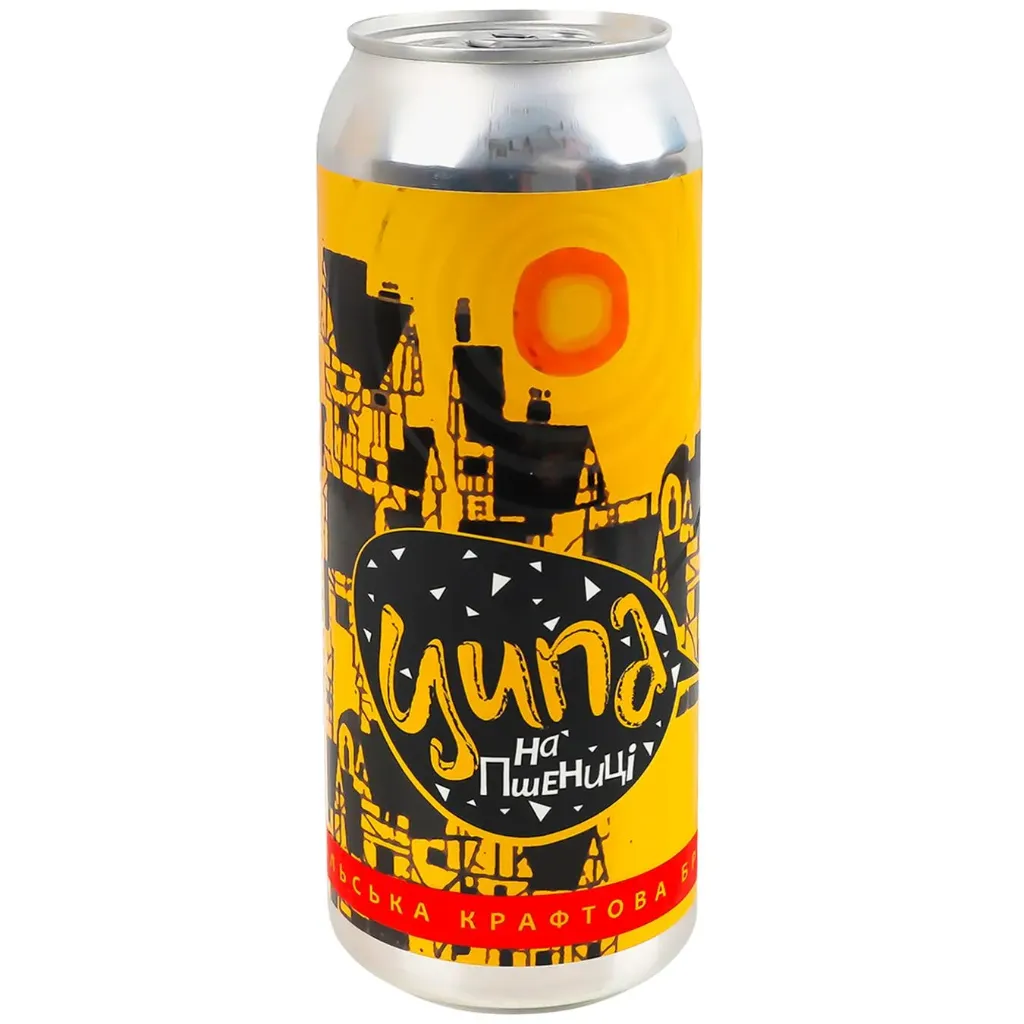 Пиво Ципа На Пшениці Wheat, ABV 5%, 0.5л