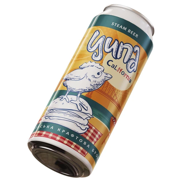 [100003416] Пиво Ципа Каліфорнія Lager, ABV 5.3%, 0.5л