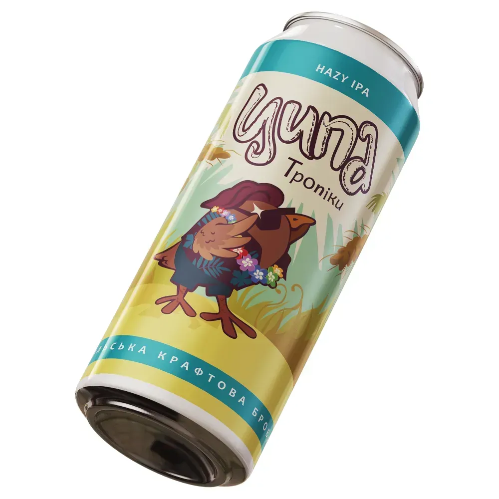 Пиво Ципа Тропіки NEIPA, ABV 6.7%, 0.5л