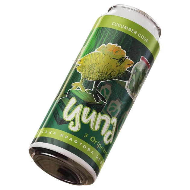 Пиво Ципа В Огірках (З Огірками) Sour, ABV 4%, 0.5л