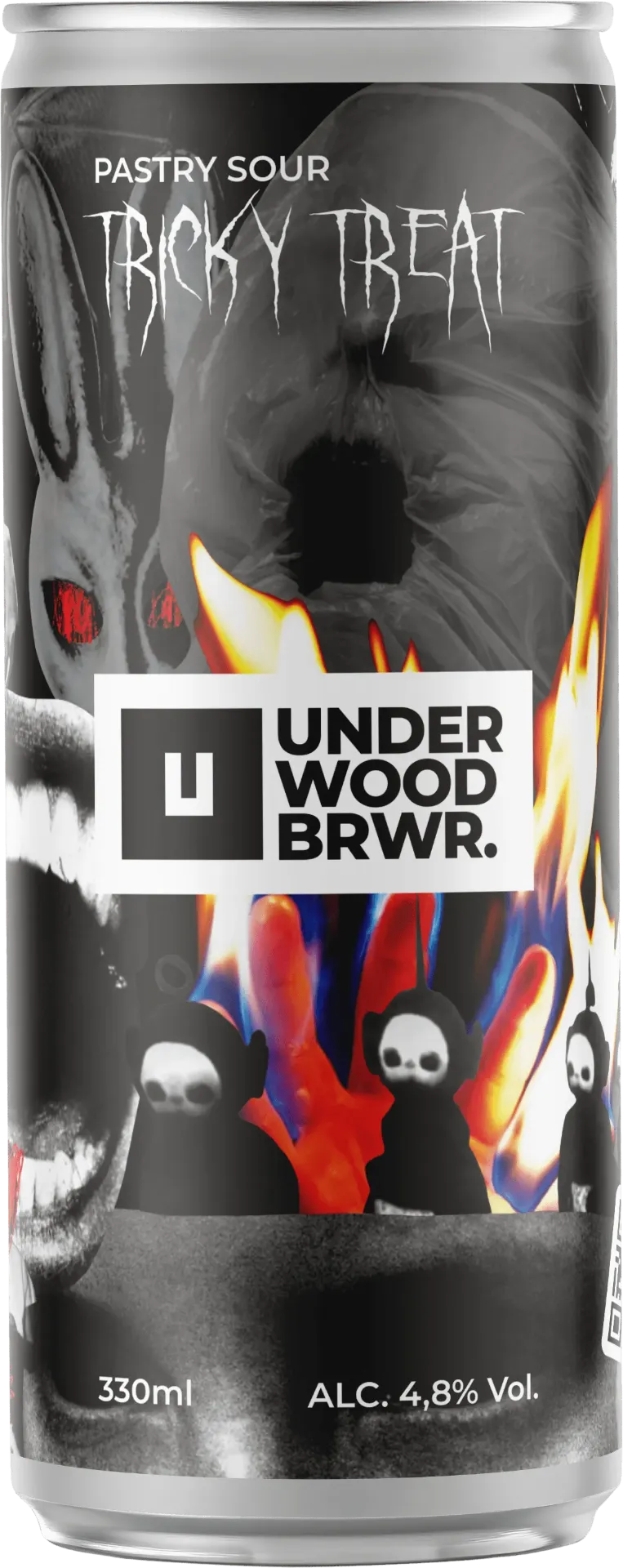 [100003531] Пиво Underwood Tricky Treat Pastry Sour, ABV 4,8%, 0.33л