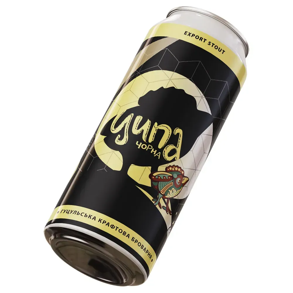 Пиво Ципа Чорна Гора Schwarzbier, ABV 5%, 0.5л