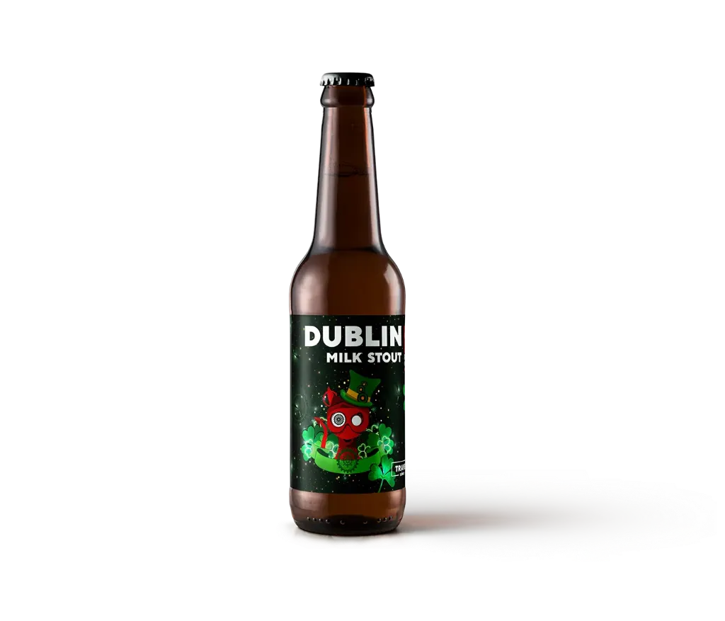 [100003520] Пиво Red Cat Dublin Milk Stout, ABV 5,2%, 0.33л