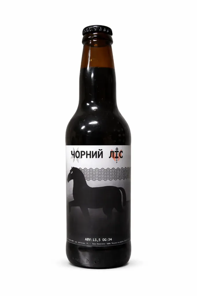 Пиво Гонір Чорний Ліс Double Stout, ABV 13,5%, 0.33л