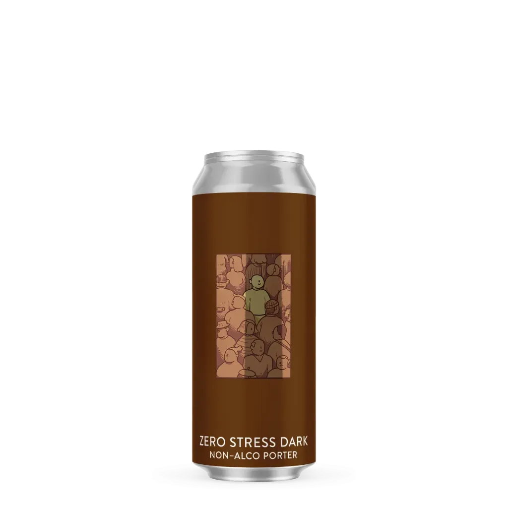 [100001075] Пиво Varvar Zero Stress Dark, ABV 0.5%, 0.33 л