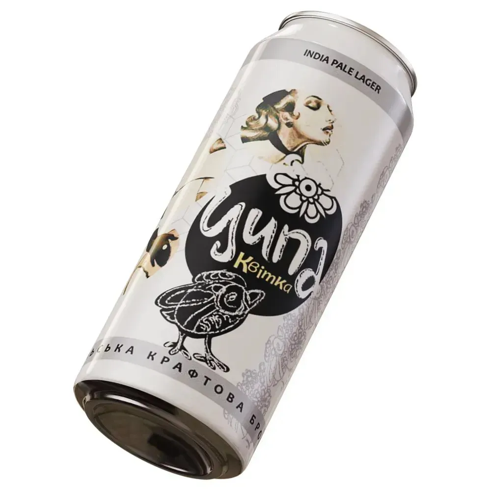 [100001336] Пиво Ципа Квітка IPL, ABV 5.5%, 0.5л