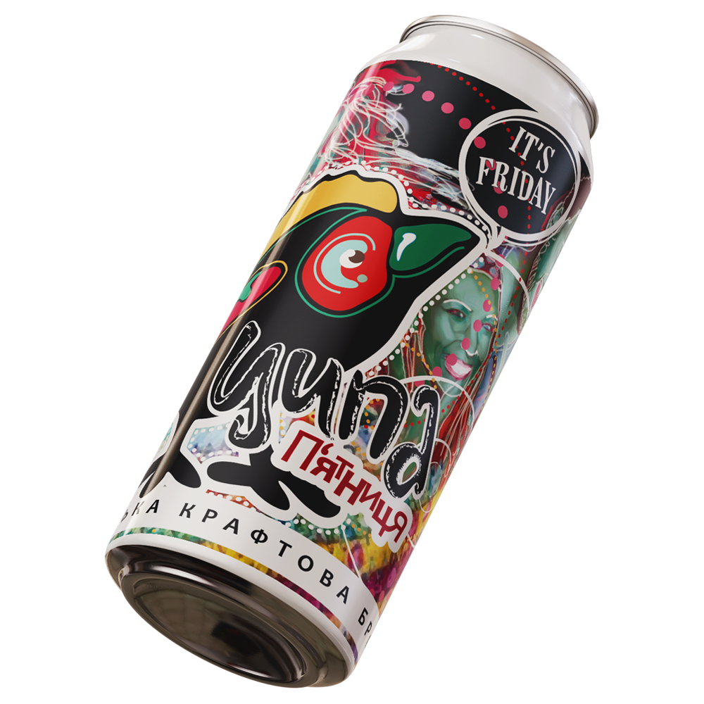 [100001342] Пиво Ципа П'ятниця, ABV 7.9%, 0.33 л