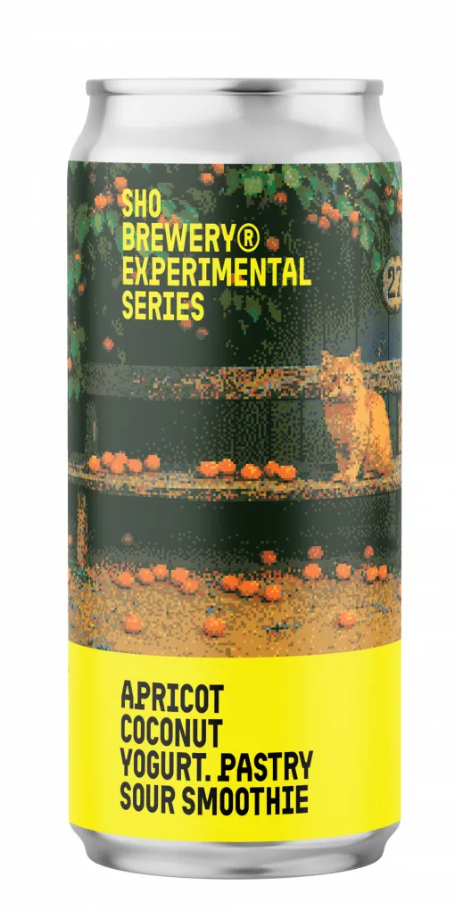 Пиво ШО Apricot, Coconut, Yogurt Sour, ABV 5%, 0.33л