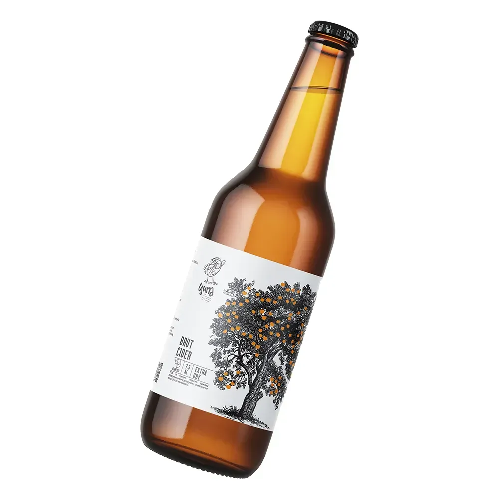 Сидр Ципа Brut, ABV 7,5%, 0.33л