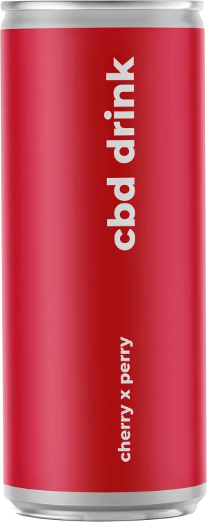 [100000095] Лимонад Underwood Soda CBD Drink Cherry X Perry, ABV 0%, 0.33л